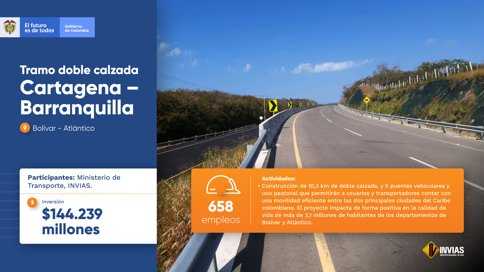 Segunda Calzada Cartagena - Barranquilla